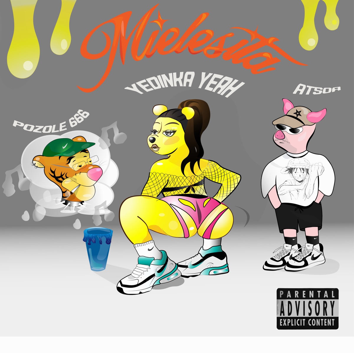 Mielesita (feat. Yedinka & Alam Atsoa) - Single by THE BEGINNING OF POZOLE album cover