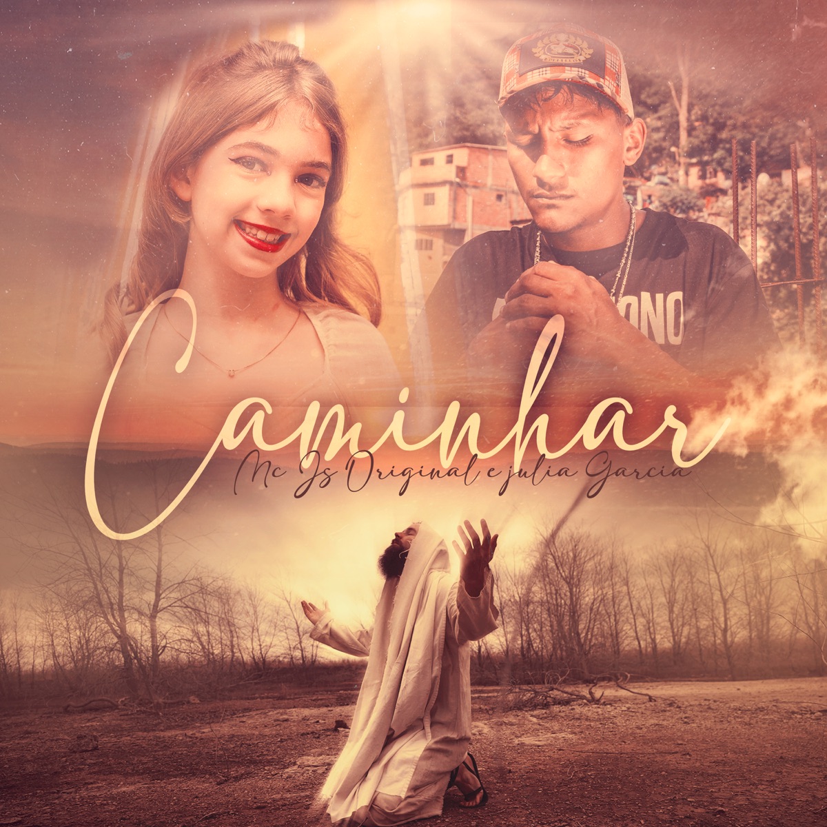 Caminhar - Single by MC JS Original & Julia Garcia album cover