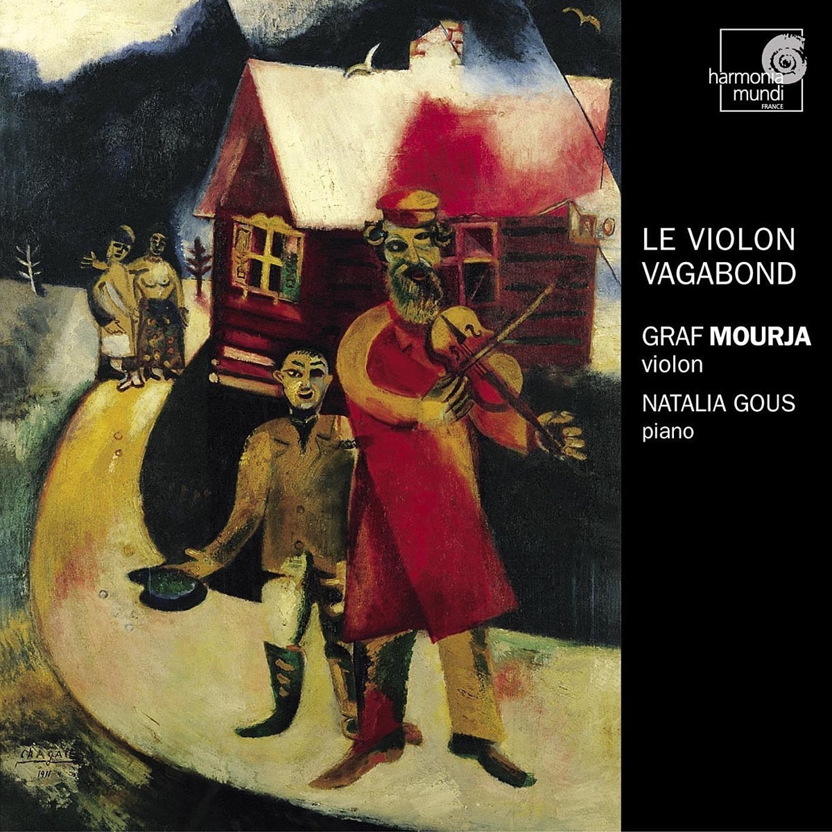 Le violon vagabond by Graf Mourja & Natalia Gous album cover