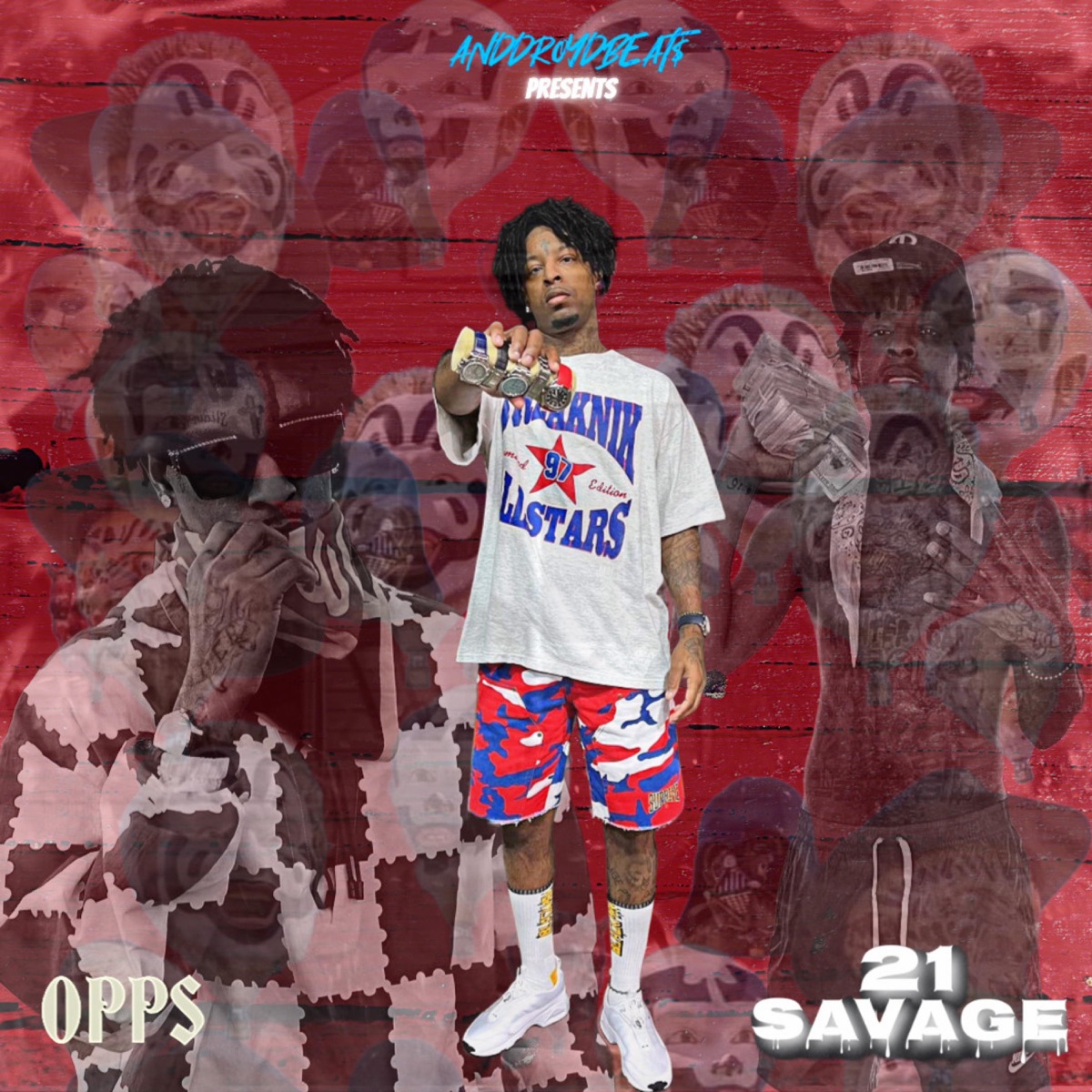 21 Savage (Opps) - Single by ANDDROYDBEAT$ album cover