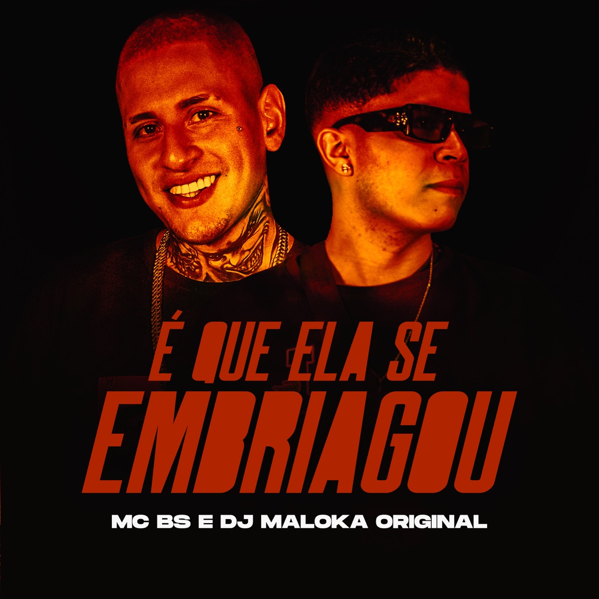 É Que Ela Se Embriagou - Single by Mc BS & DJ Maloka Original album cover