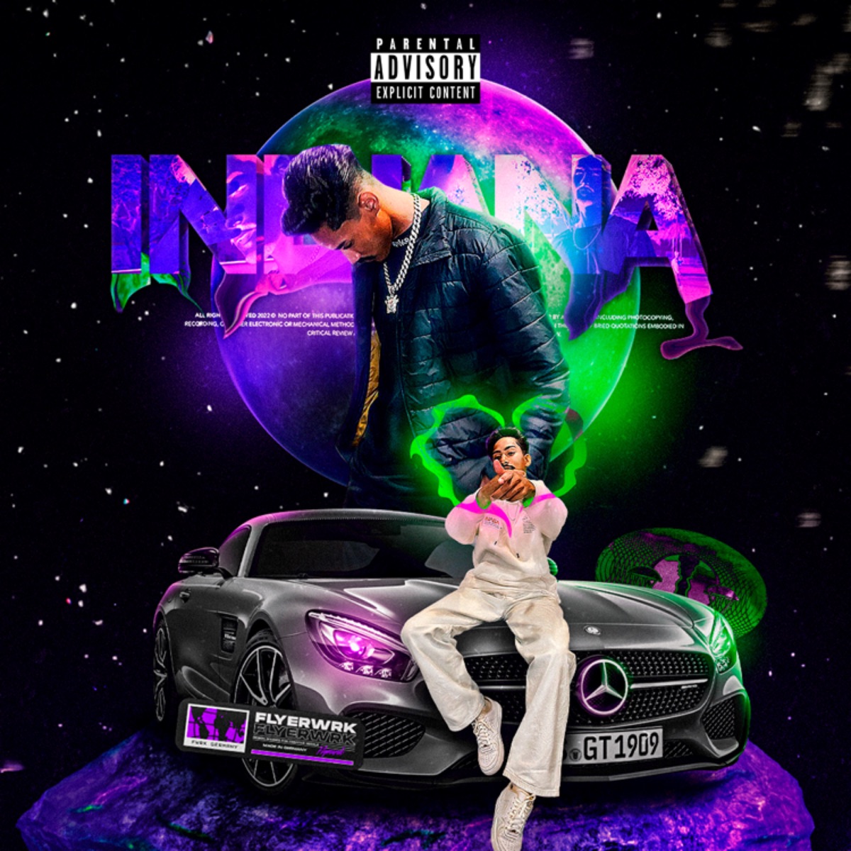Indiana - Single by Alex Silvr album cover