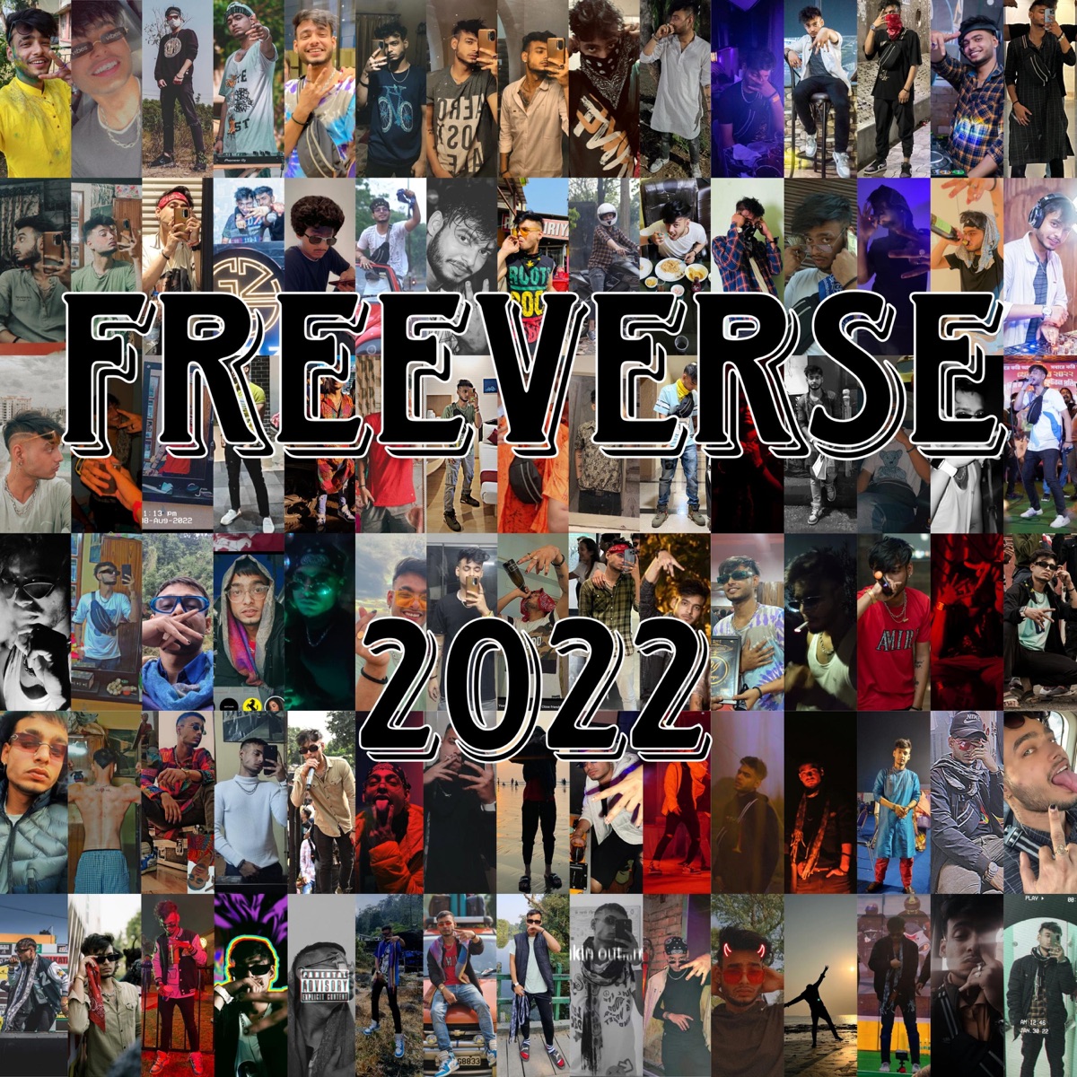 Freeverse-2022 - Single by Zynga Rahul album cover
