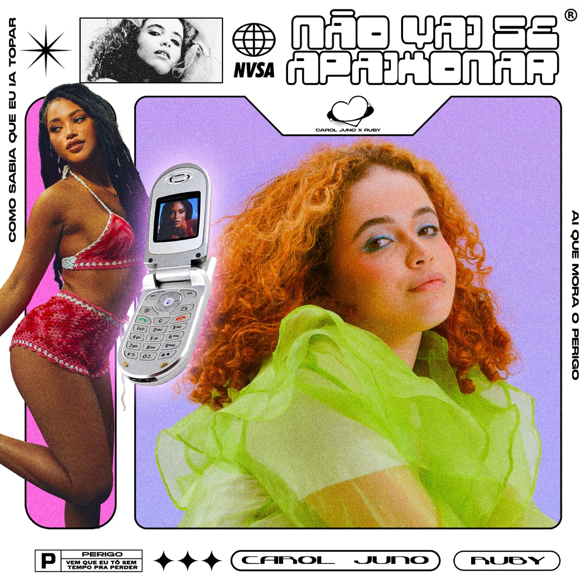 Não Vai Se Apaixonar - Single by Carol Juno & RUBY album cover