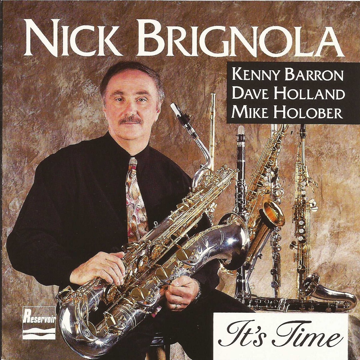It's Time (feat. Kenny Barron, Dave Holl & Mike Holober) by Nick Brignola album cover
