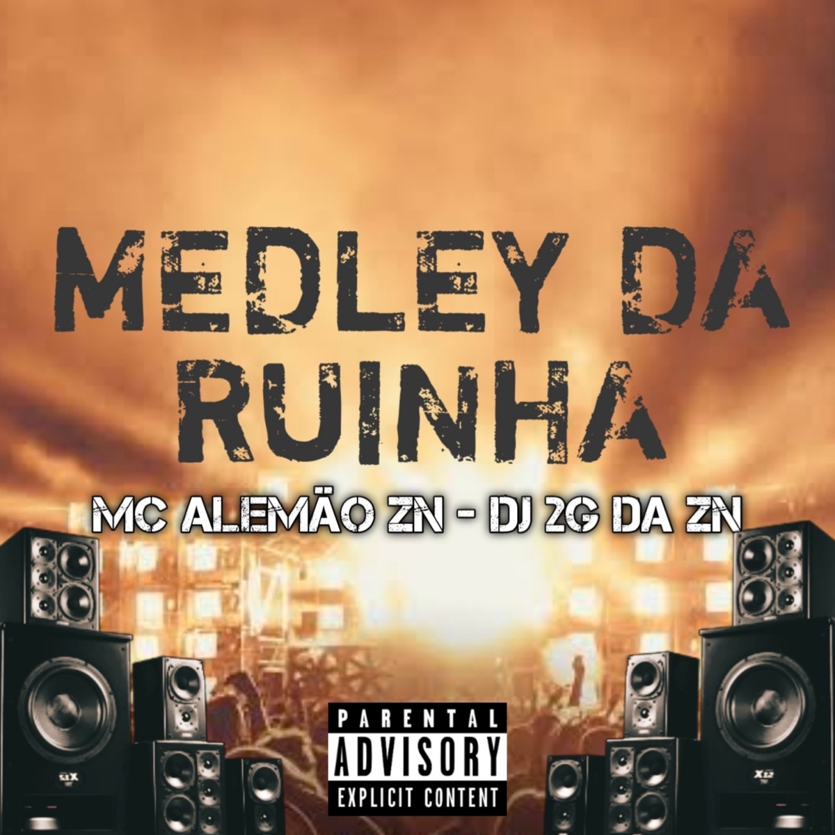 Medley da Ruinha - Single by DJ 2G da ZN & Mc Alemão Zn album cover