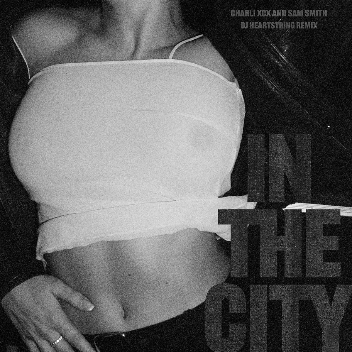 In The City (DJ HEARTSTRING Remix) - Single by Charli xcx & Sam Smith album cover artwork