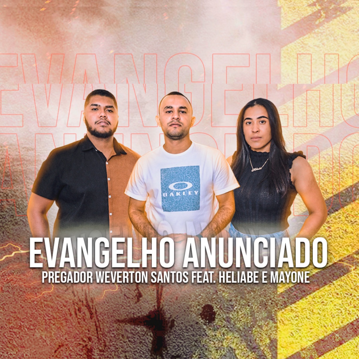 Evangelho Anunciado (feat. Heliabe e Mayone) - Single by Pregador Weverton Santos album cover