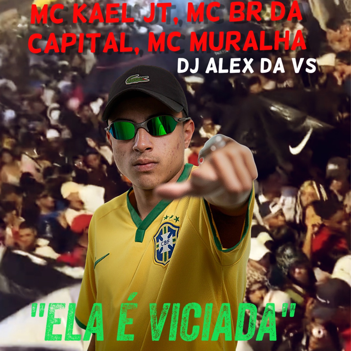 Ela É Viciada - Single by Mc Kael JT, DJ ALEX DA VS, MC Br da Capital & Mc Muralha album cover