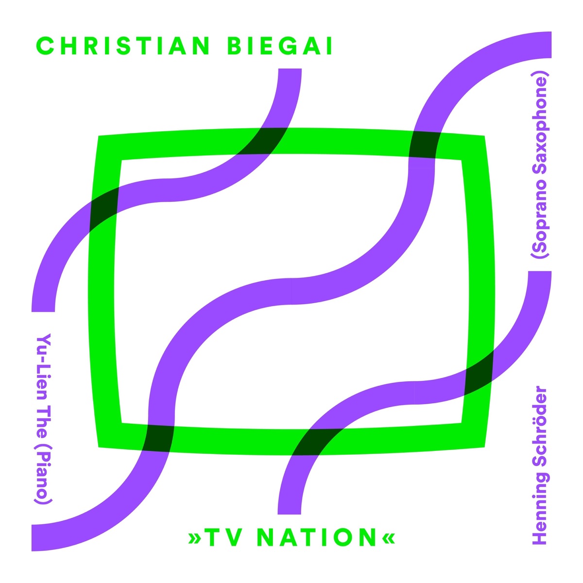 TV Nation - Single by Christian Biegai, Henning Schroder & Yu-Lien The album cover