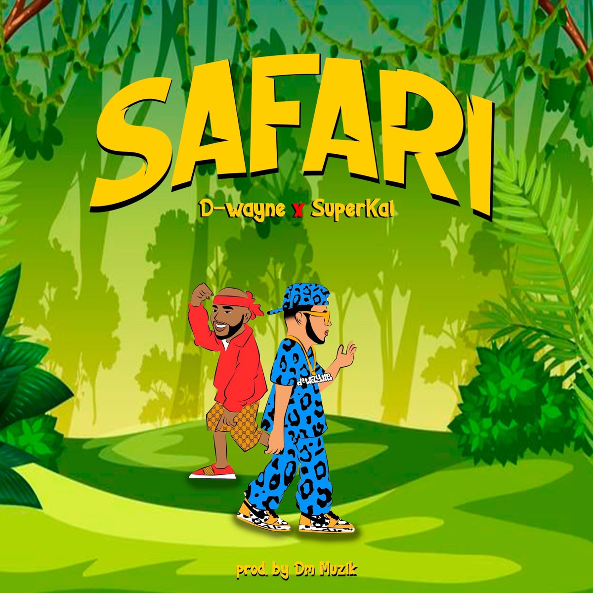 Safari (feat. super kai) - Single by D-wayne album cover