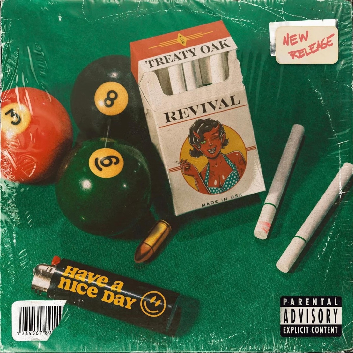 Have a Nice Day by Treaty Oak Revival album cover