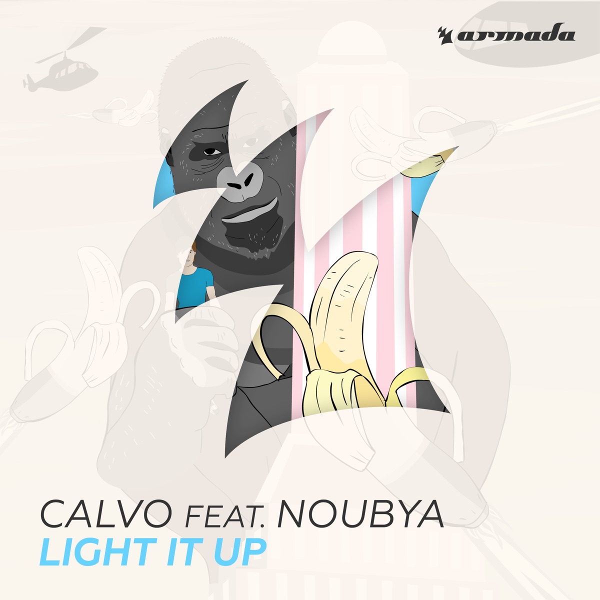 Light It Up (feat. Noubya) - Single by CALVO album cover
