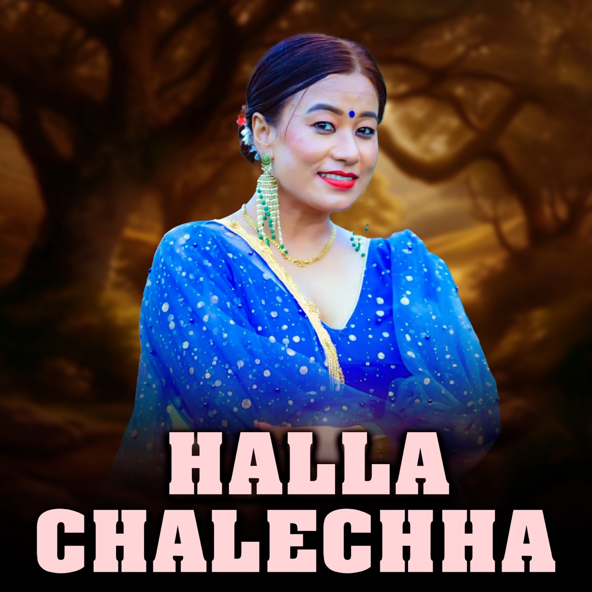 Halla Chalechha - Single by Bimala Shrees album cover