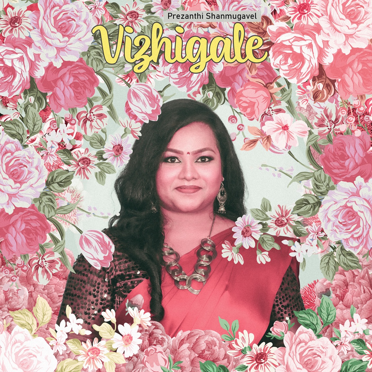 Vizhigale - Single by Prezanthi Shanmugavel album cover