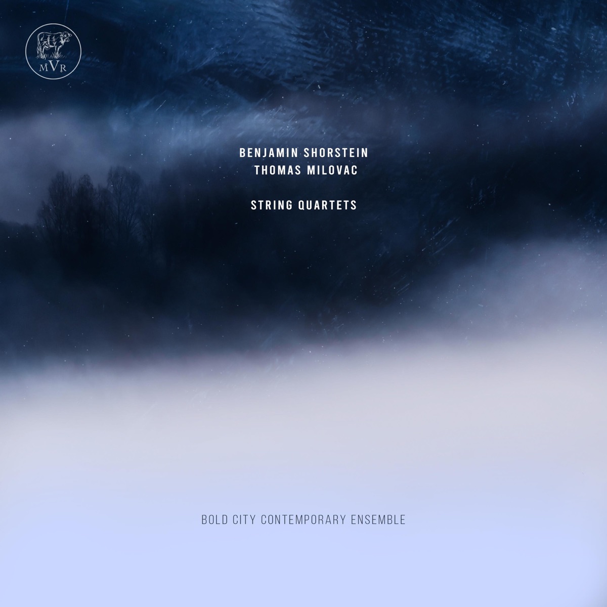 Shorstein & Milovac: String Quartets by Bold City Contemporary Ensemble album cover