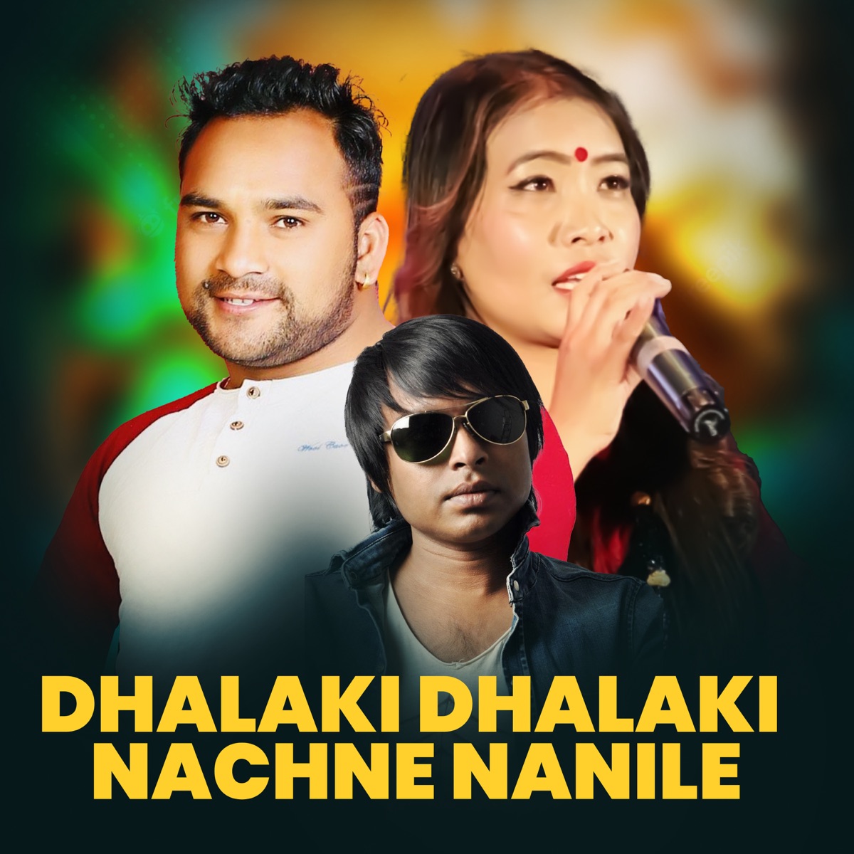 Dhalaki Dhalaki Nachne Nanile - EP by Bimal Pariyar & Devi Gharti album cover