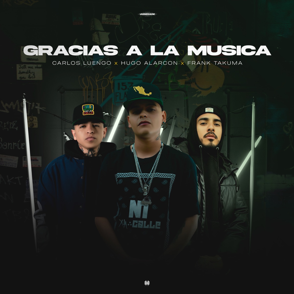 Gracias a la Música - Single by Carlos Luengo, Hugo Alarcon & Frank Takuma album cover