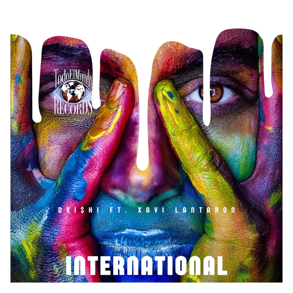 International - Single by Dvi$hi & Xavi Lantaron album cover