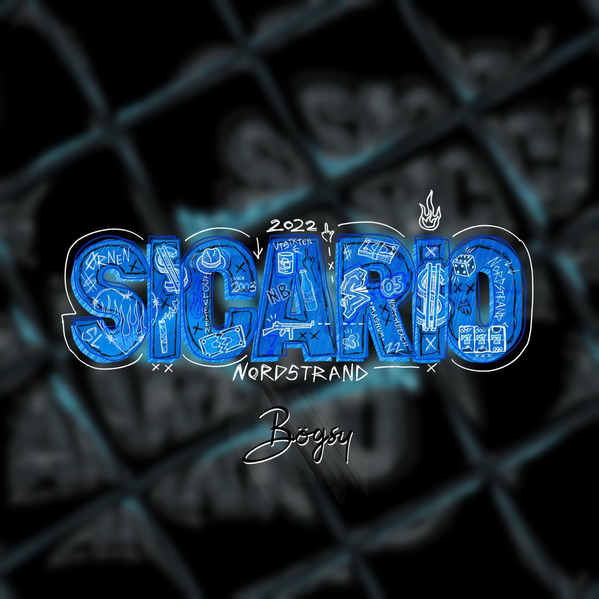 Sicario 2022 (Operaklikken) - Single by Bögsy & Petronas album cover