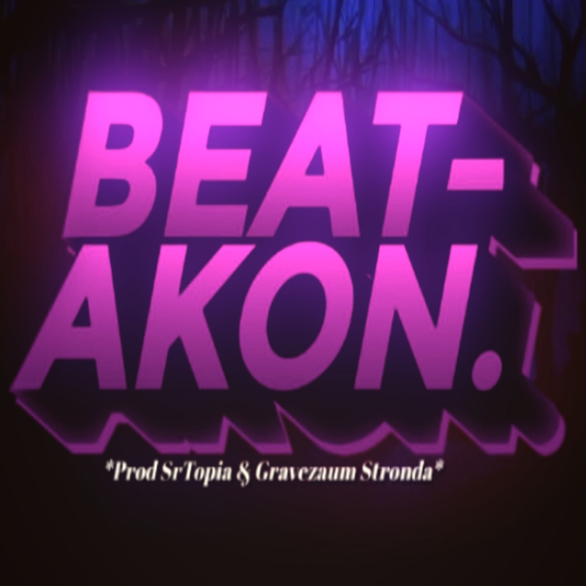 BEAT AK0N (VERSÃO FUNK) [feat. Gravezaum Stronda] - Single by SrTopia & DJ Luan Beat album cover