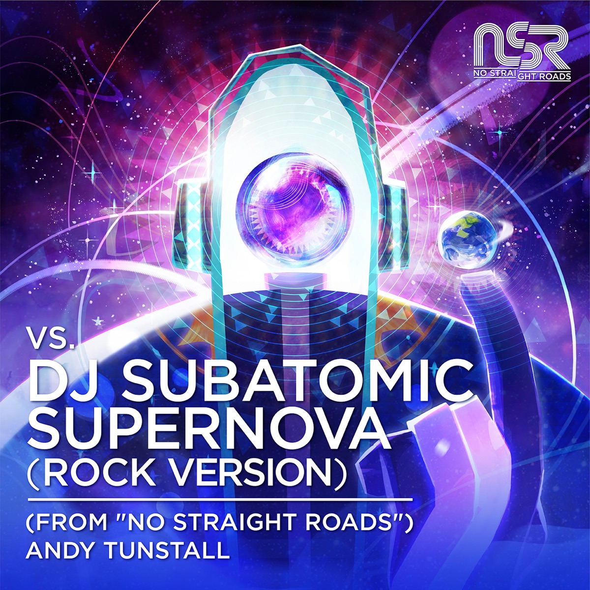 vs. DJ Subatomic Supernova (Rock Version) - Single by Andy Tunstall album cover