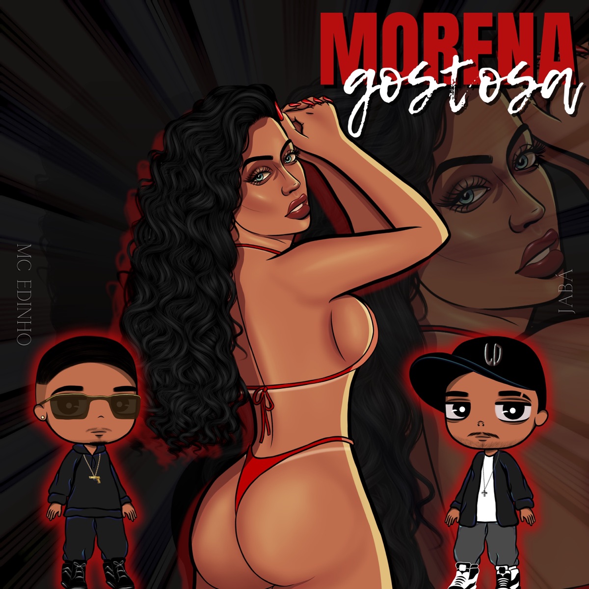 Morena gostosa - Single by Jabá & Edinho album cover