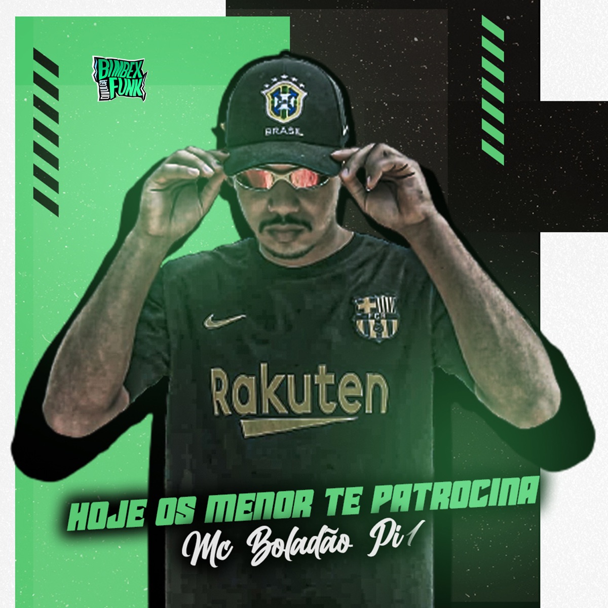 Hoje os Menor Te Patrocínia - Single by mc boladão pi1 & Dj Rhuanitto album cover