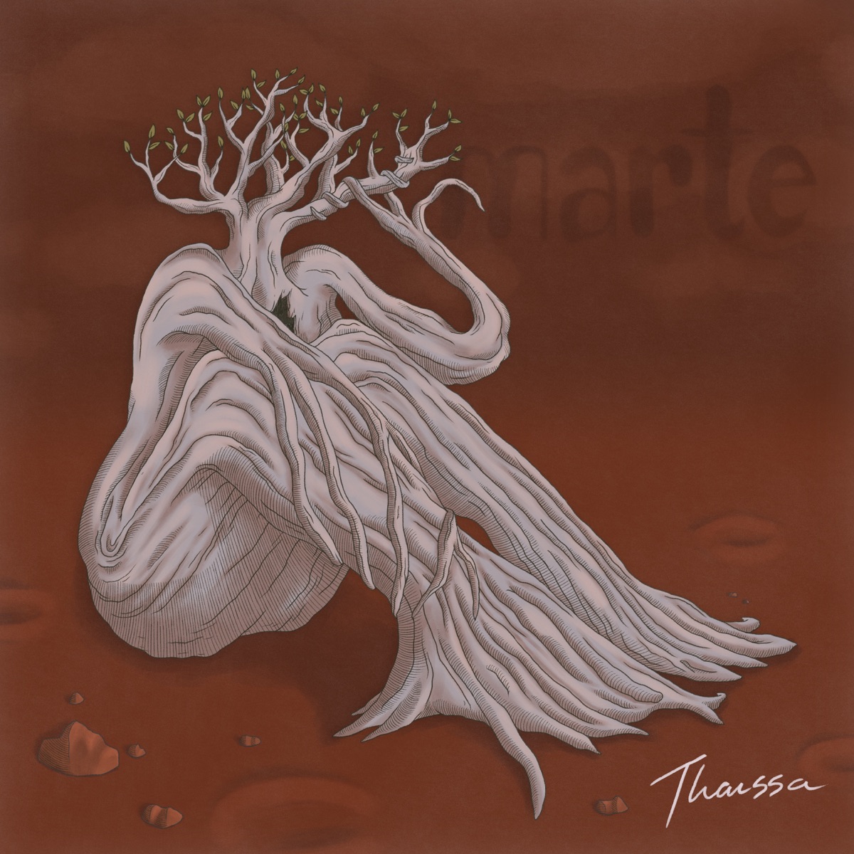 Marte (feat. Francisco Álvarez) - Single by Thaissa album cover