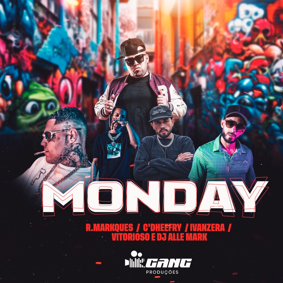 Monday (feat. Ivanzera Official & Vitorioso) - Single by RMarkques, C'Dheefry & dj Alle Mark album cover