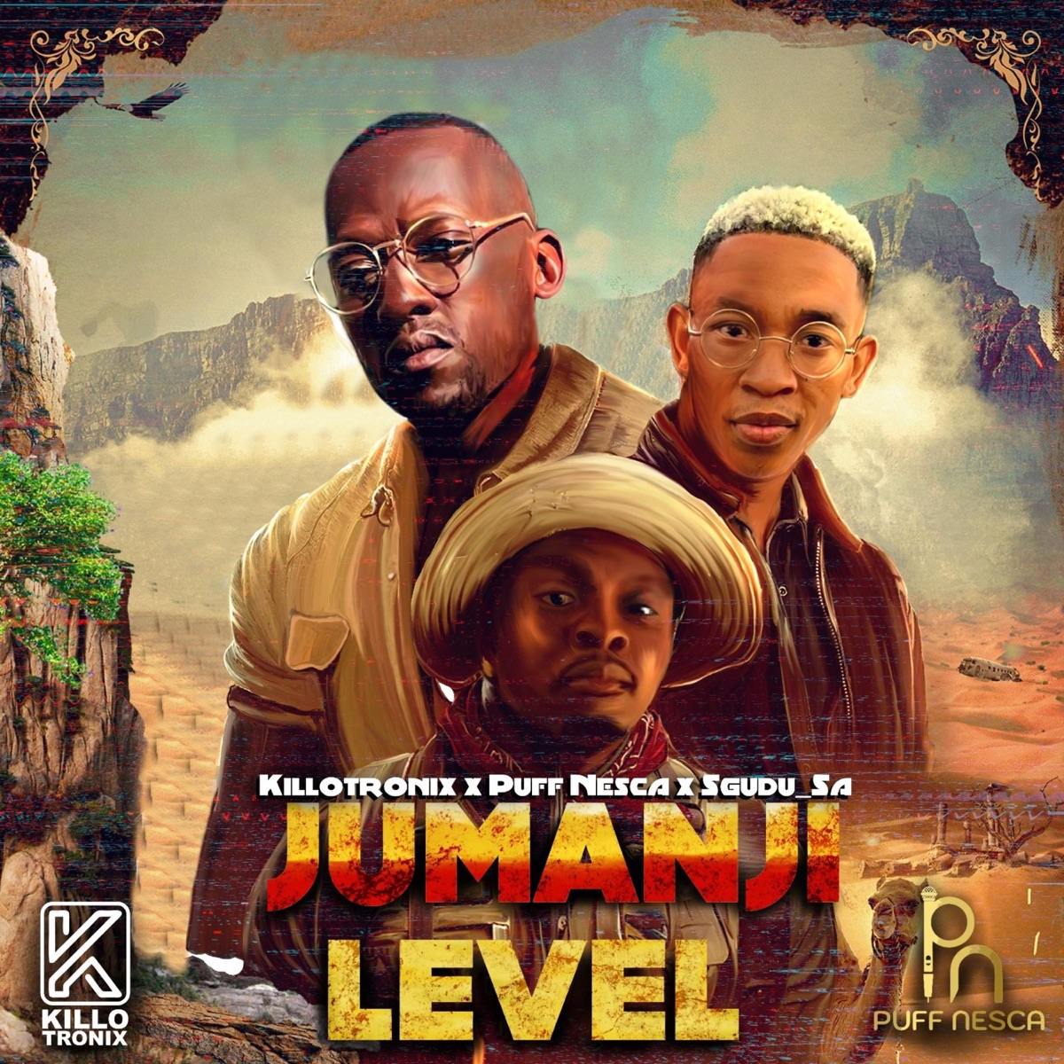 Jumanji Level (feat. Puff Nesca & Sgudu) - Single by KilloTronix album cover