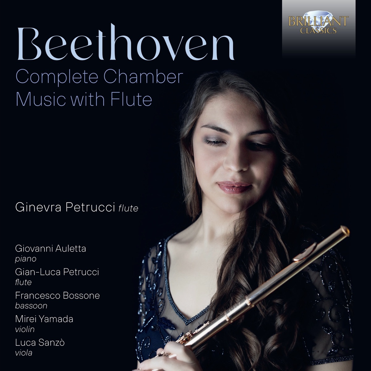 Beethoven: Complete Chamber Music with Flute by Ginevra Petrucci & Giovanni Auletta album cover