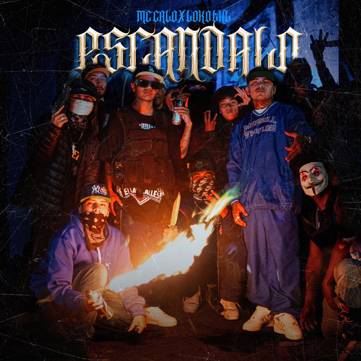 Escandalo - Single by Mc Calo & Lokothl album cover