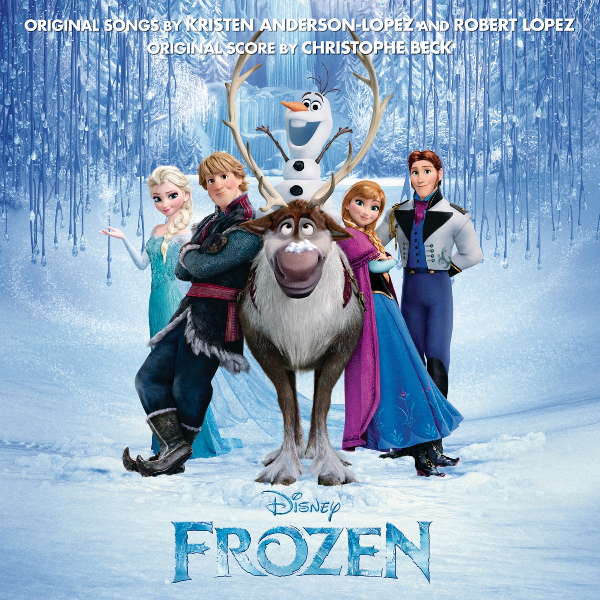 Frozen (Original Motion Picture Soundtrack) by Kristen Anderson-Lopez & Robert Lopez, Idina Menzel, Kristen Bell & Christophe Beck album cover