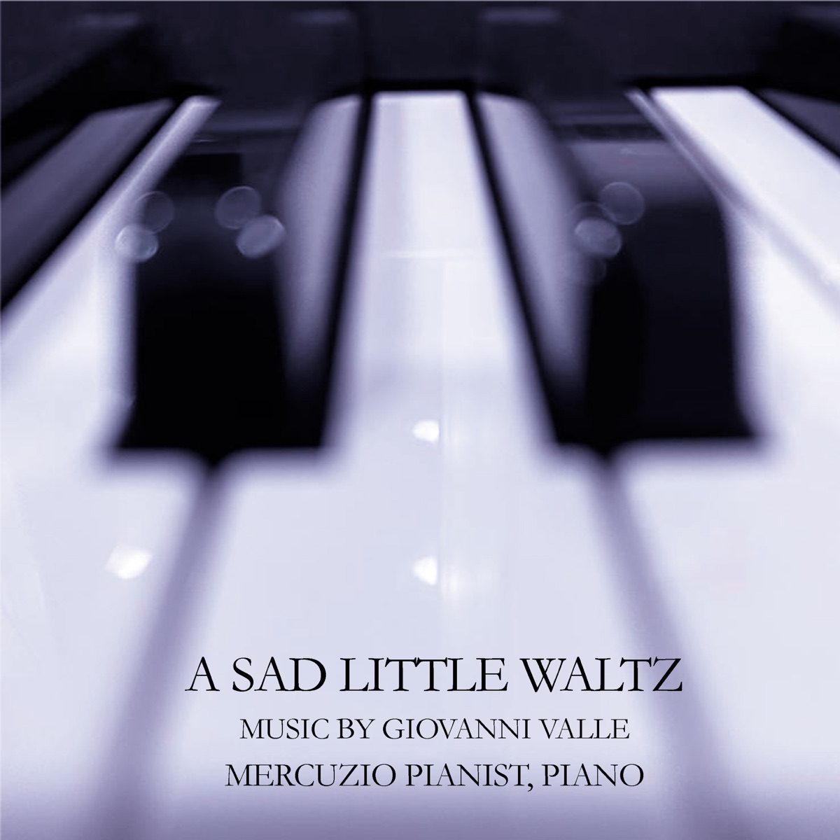 A Sad Little Waltz - Single by Mercuzio Pianist album cover