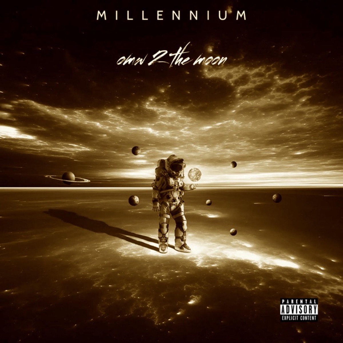 Omw 2 the Moon - Single by Millennium album cover