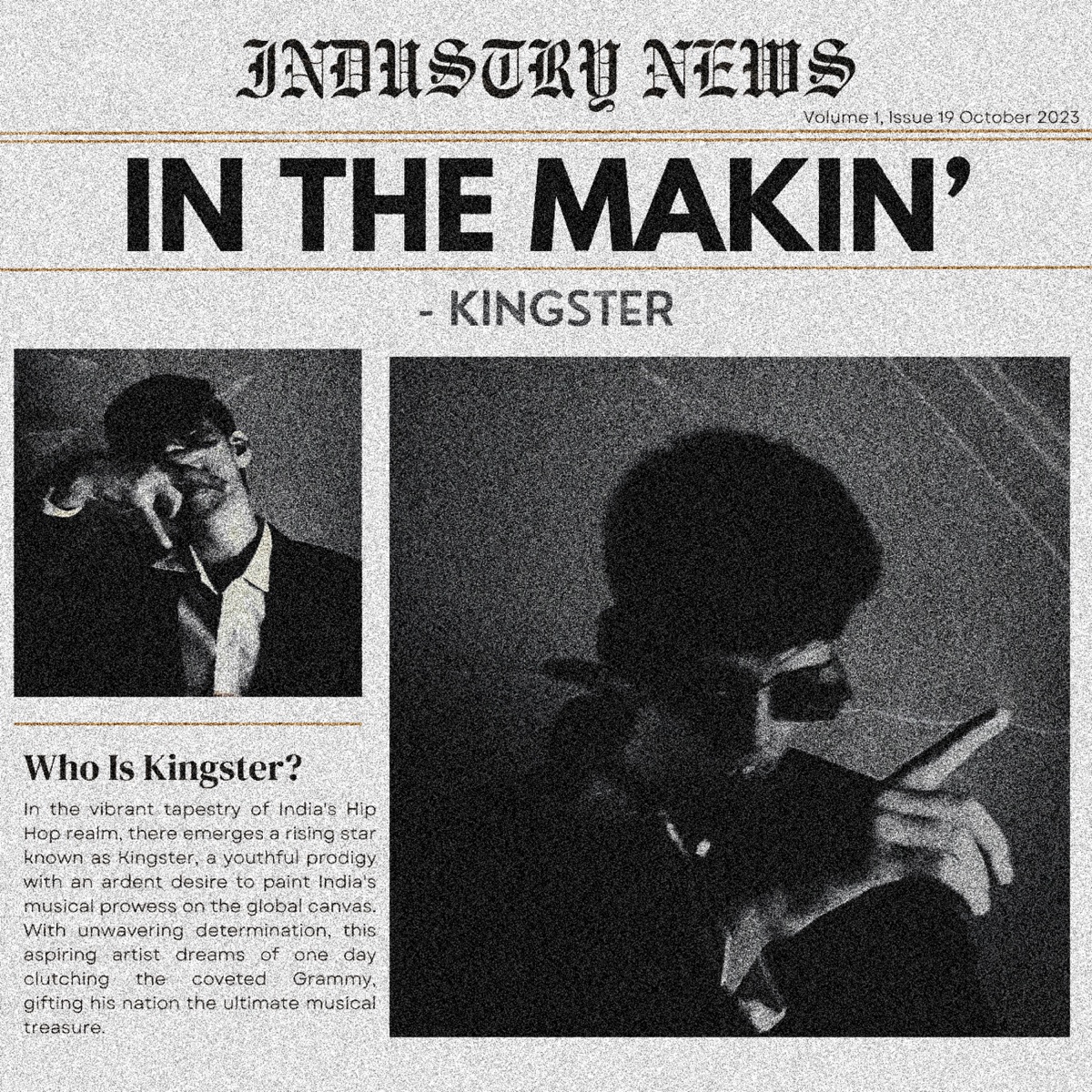 In The Makin' - EP by Kingster album cover