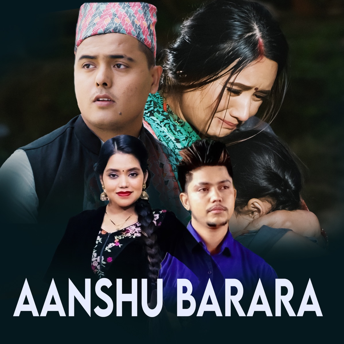 Aanshu Barara - Single by Govinda Paudel & Shanti Shree Pariyar album cover