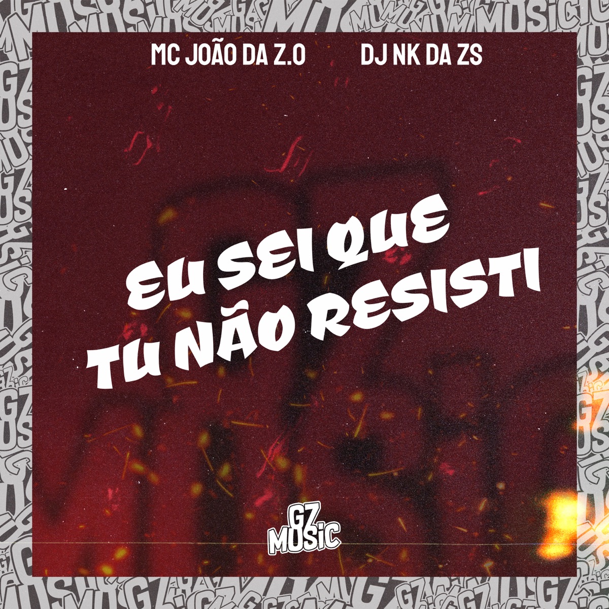 Eu Sei Que Tu Não Resisti (feat. MC João Da Zo) - Single by DJ NK da ZS album cover