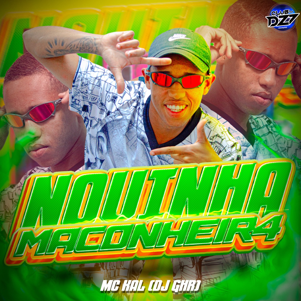 NOVINHA MACONHEIR4 - Single by MC Kal, Club da DZ7 & DJ GHR album cover