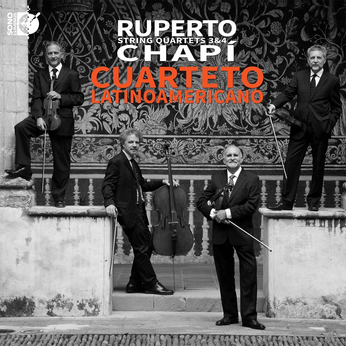 Chapí: String Quartets Nos. 3 & 4 by Cuarteto Latinoamericano album cover
