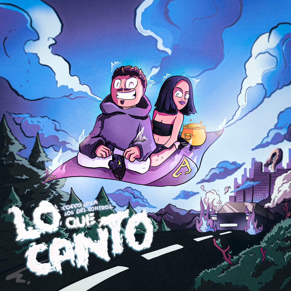 Lo Que Canto - Single by Cocco Lexa & Los del Control album cover