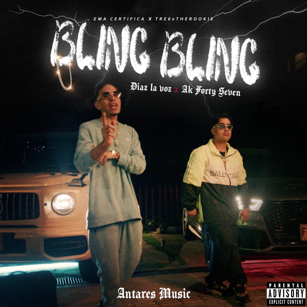 BLING BLING - Single by Antares Music Ma album cover
