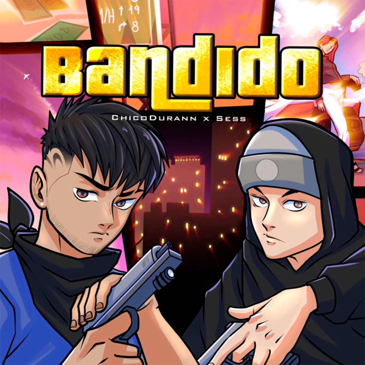 BANDIDO - Single by Sess & Chicodurann album cover