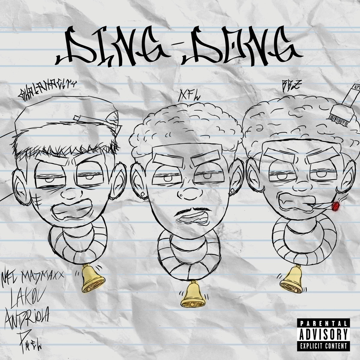 Ding-Dong (feat. Pael) - Single by offandriola, NFL MADMAXX & Lakov album cover