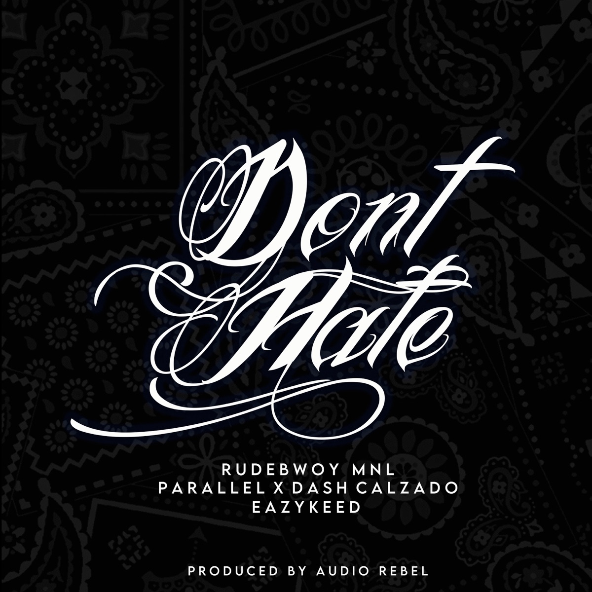 Don't Hate (feat. Parallel & Dash Calzado) - Single by Rudebwoy MNL album cover