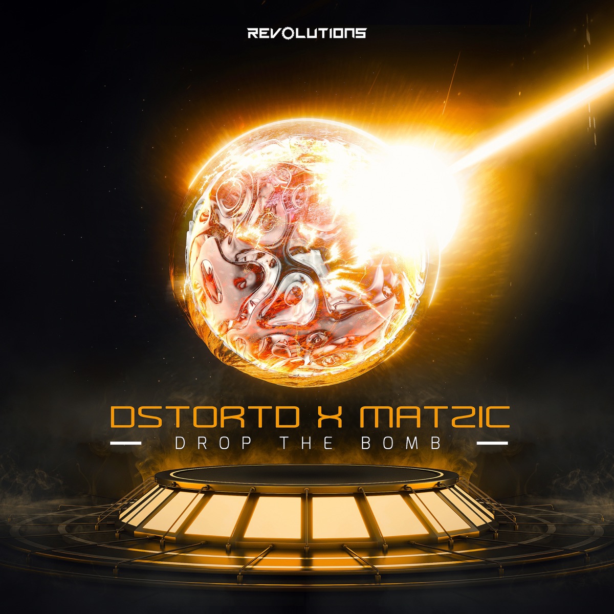 Drop the Bomb - Single by DSTORTD & Matzic album cover