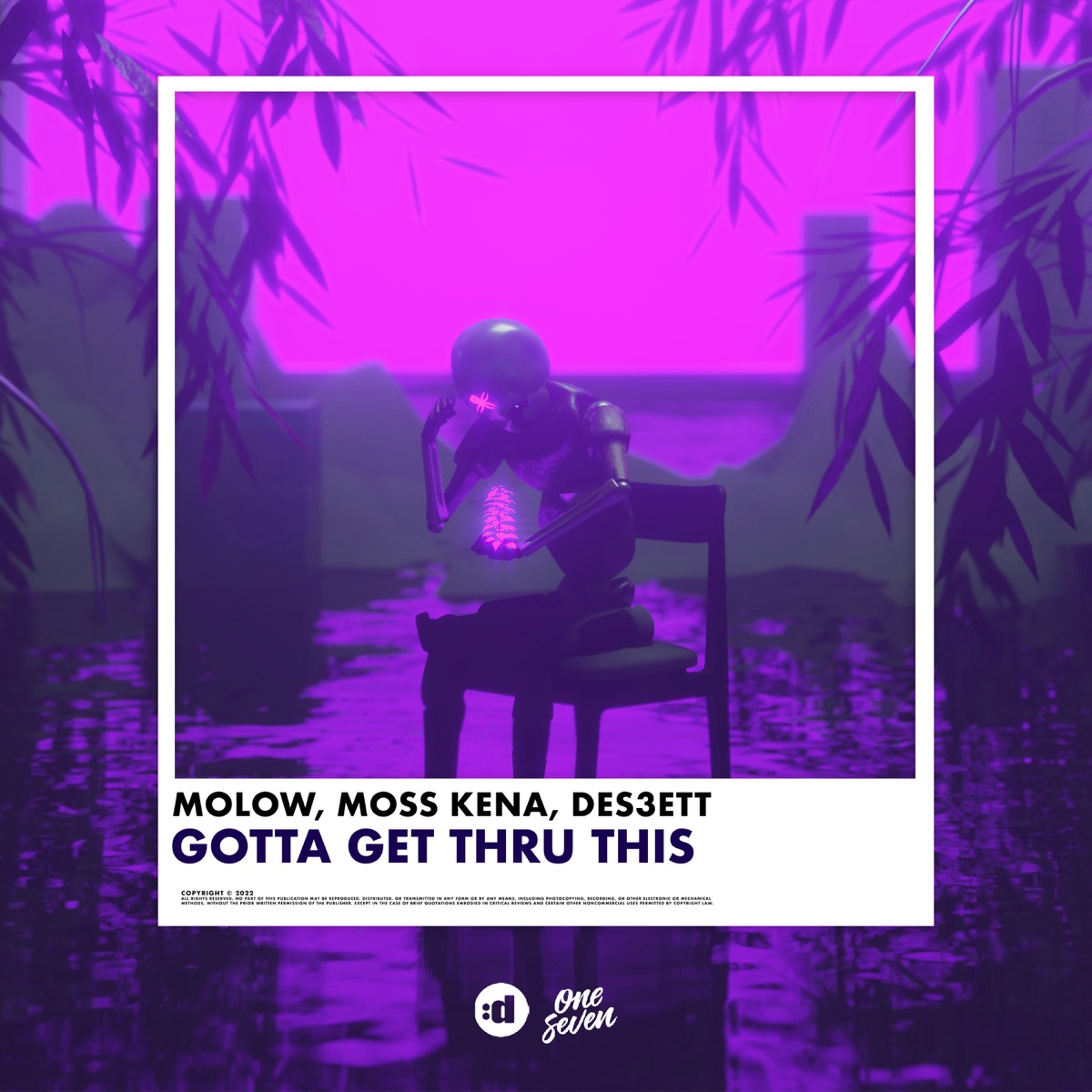 Gotta Get Thru This - Single by MOLOW, Moss Kena & DES3ETT album cover