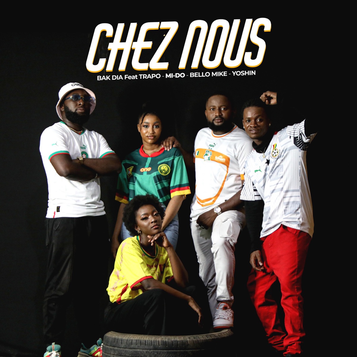 Chez nous (feat. Trapo, Mi-Do, Bello Mike & Yoshin) - Single by BAK DIA album cover