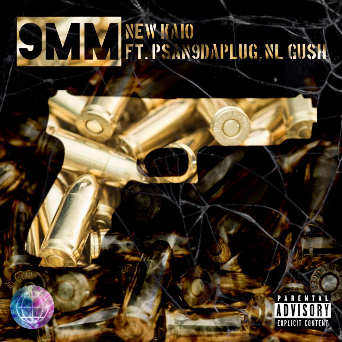 9Mm (feat. Psan9daplug & NL Gush) - Single by New Kaio album cover